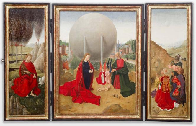 « Retable de la Nativité », 2024, de Malo Chapuy.