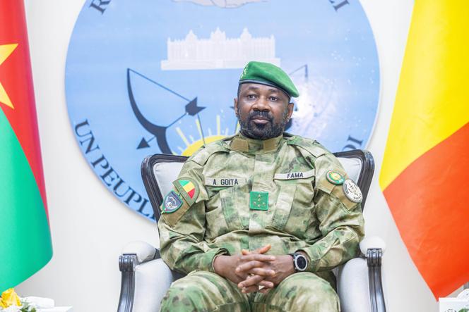 Le général Assimi Goïta, chef de la junte au Mali, à Bamako, le 23 décembre 2025.