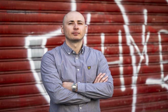 Le militant antifasciste Rexhino Abazaj alias «&nbsp;Gino&nbsp;», à Paris le 4&nbsp;avril 2025.