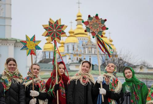 A Kiev, le 25 décembre 2025.