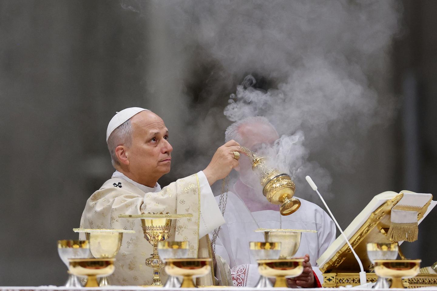 Le pape Léon XIV déplore les conditions de vie des Palestiniens dans son homélie
