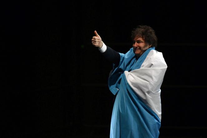 Le président argentin Javier Milei, à Buenos Aires, le 6 octobre 2025.