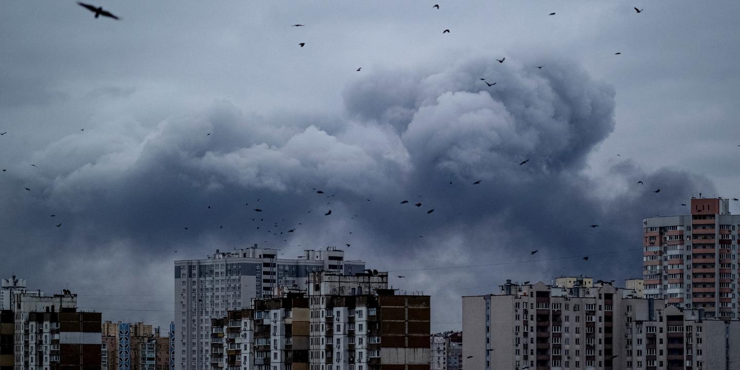 Guerre en Ukraine : les images de la nouvelle attaque massive russe sur Kiev et sa région