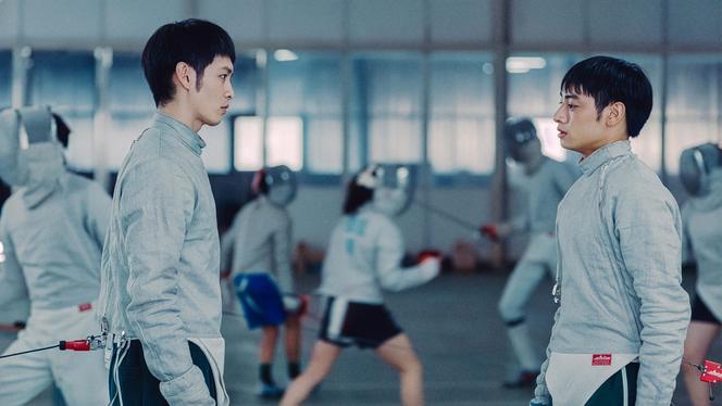 De gauche à droite, les acteurs Tsao Yu-ning et Liu Hsiu-fu dans le film « En garde ».