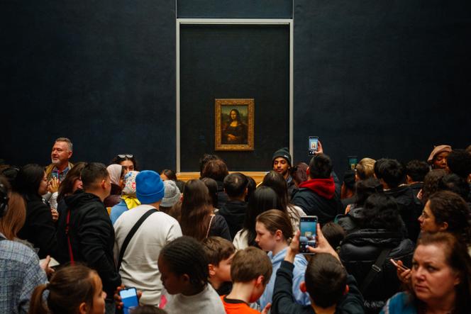 Au Musée du Louvre, à Paris, le 23 janvier 2025.