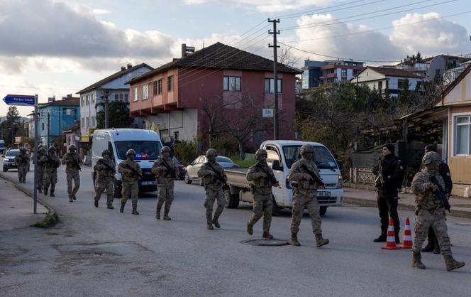 Une équipe des forces spéciales de la gendarmerie turque à Yalova, dans le nord-ouest de la Turquie, le 29 décembre 2025.