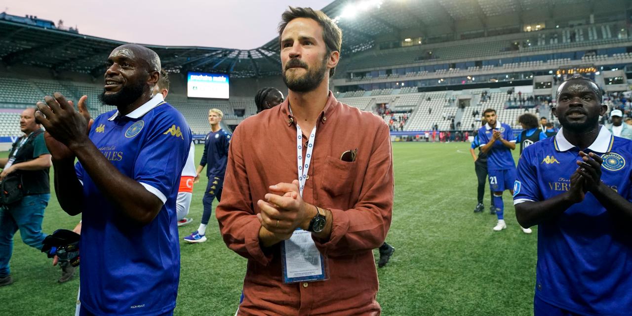Alexandre MULLIEZ president of FC Versailles during the National match between Versailles and Le Mans at Stade Jean Bouin on August 19, 2024 in Paris, France. (Photo by Hugo Pfeiffer/Icon Sport)   - Photo by Icon Sport