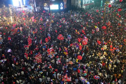 A Ahmedabad, en Inde, le 1ᵉʳ janvier 2026.