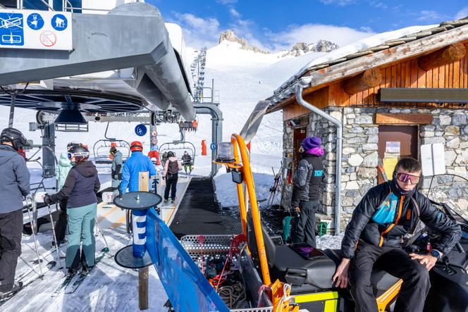 La station de ski de Tignes (Savoie), le 12&nbsp;février&nbsp;2025.