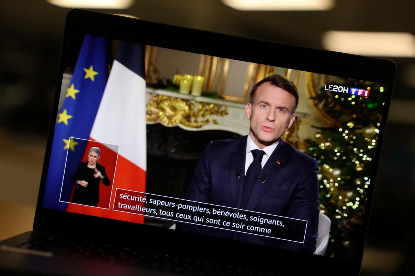 Les vœux présidentiels ont rassemblé 8,9 millions de téléspectateurs, moins qu’en 2024