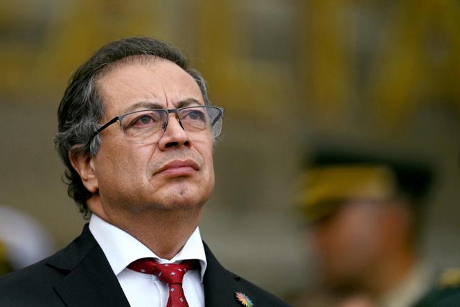 Le président colombien, Gustavo Petro, à Bogota, le 9&nbsp;juillet&nbsp;2024. 