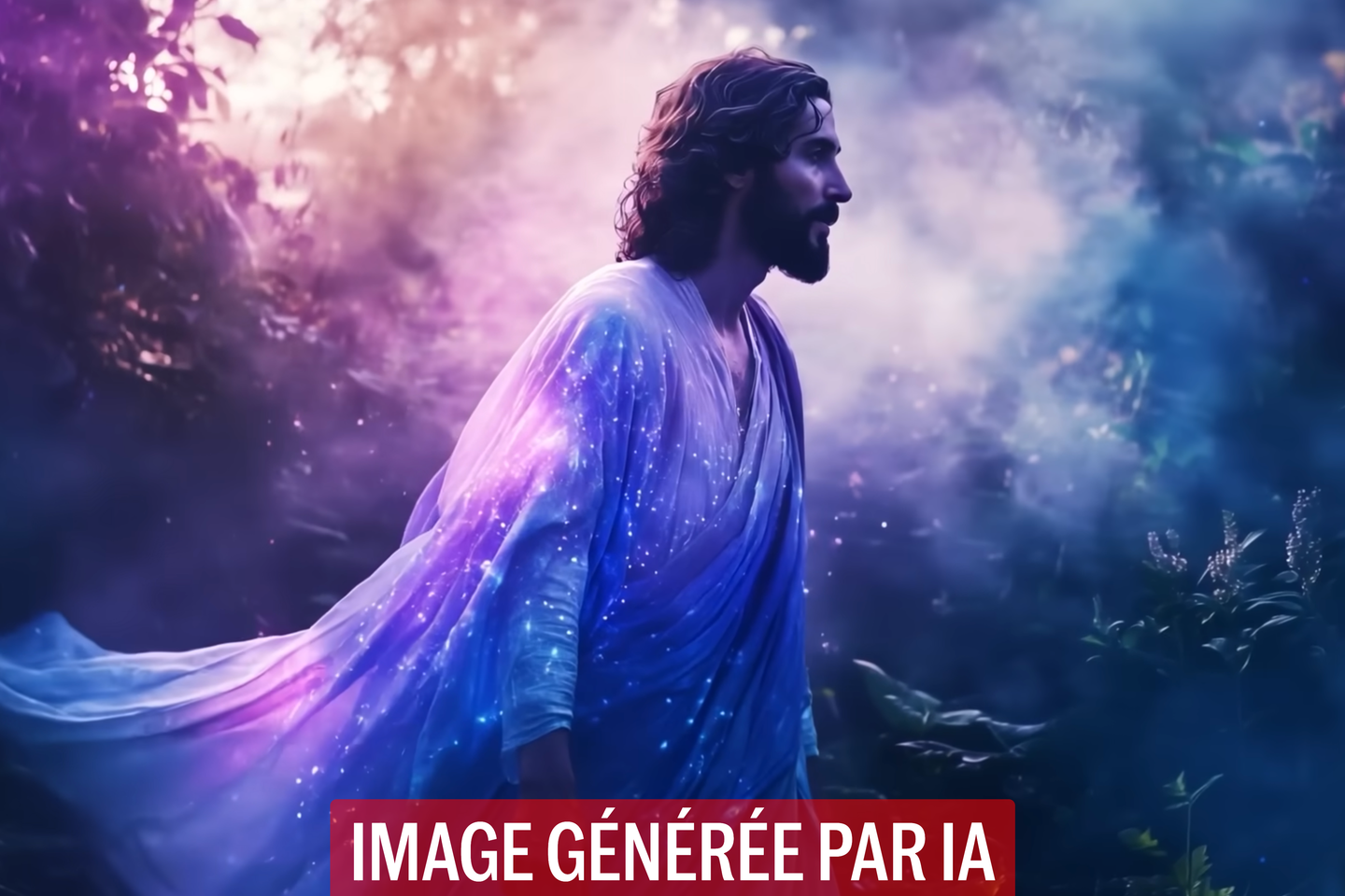 Moïse équipé d’une perche à selfie, Goliath à une compétition d’haltérophilie : comment l’IA redonne vie au sacré