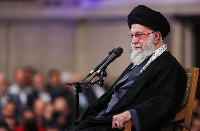 Le guide suprême iranien, l’ayatollah Ali Khamenei, à Téhéran, le 3&nbsp;janvier 2026.