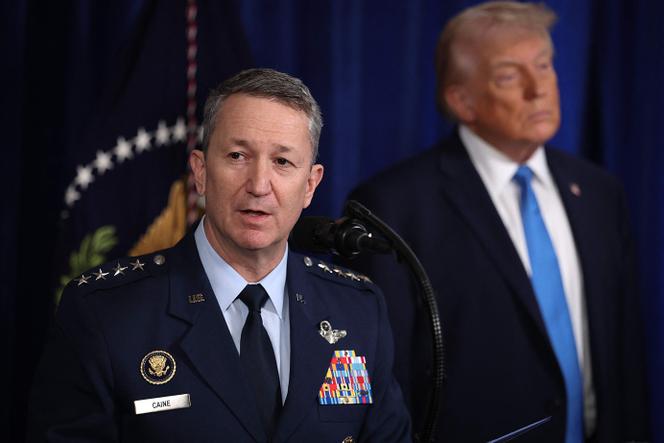 Le chef d’état-major de l’armée américaine, Dan Caine, à Mar-a-Lago, en Floride, samedi 3&nbsp;janvier 2026.