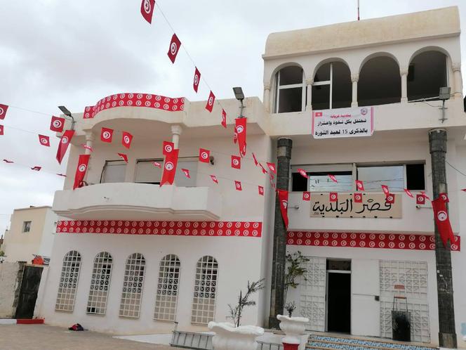 La mairie de Feriana (Tunisie), en décembre 2025.