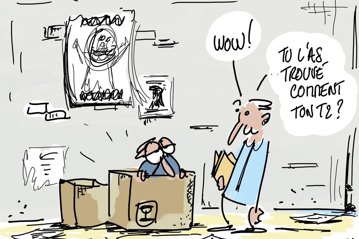 En France, la crise du logement touche toutes les classes sociales