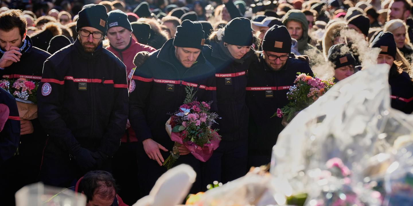 A Crans-Montana, le deuil et la colère ne faiblissent pas, quatre jours après l’incendie mortel du Constellation