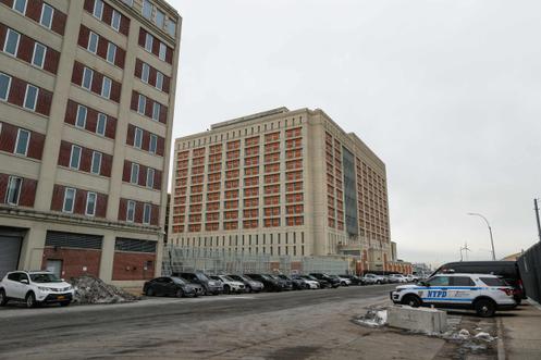 Le Metropolitan Detention Center de Brooklyn, le 5 janvier 2026.
