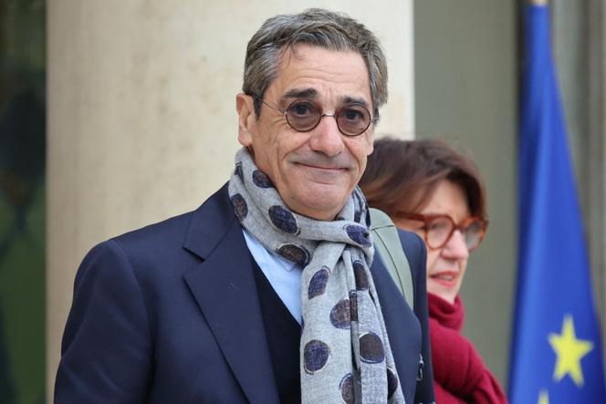 Le ministre des petites et moyennes entreprises, Serge Papin, après le conseil des ministres à l’Elysée, le 5 janvier 2026.