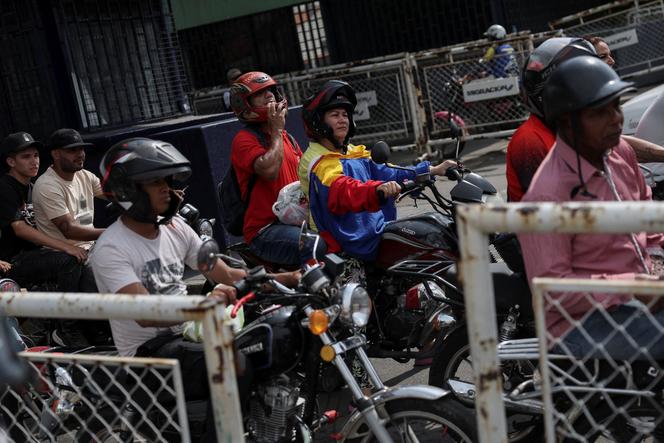 Au poste-frontière entre le Venezuela et la Colombie, à Cucuta (Colombie), le 5&nbsp;janvier 2026.