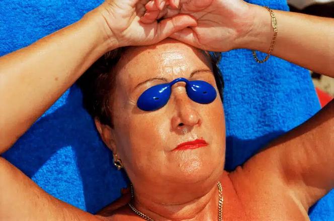 Martin Parr : « Benidorm, Espagne », 1997.
