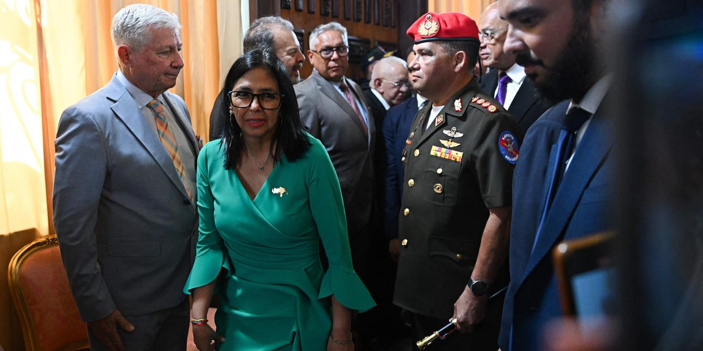 Delcy Rodriguez affirme qu’« aucun agent exterieur ne gouverne le Venezuela », après les déclarations de Donald Trump Delcy Rodriguez affirme qu’« aucun agent exterieur ne gouverne le Venezuela », après les déclarations de Donald Trump