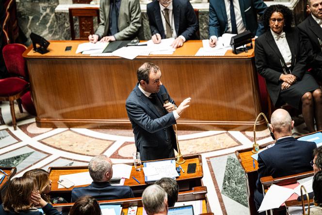 Le premier ministre, Sébastien Lecornu, à l’Assemblée nationale, à Paris, le 9 décembre 2025.