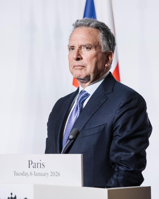 L’émissaire américain Steve Witkoff,  à Paris, le 6 janvier 2026.