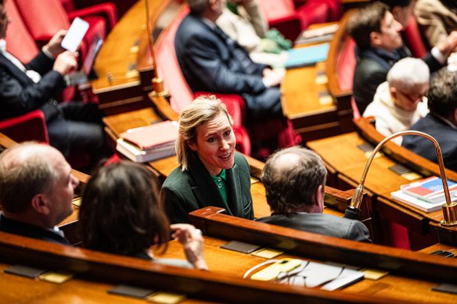 La députée Renaissance Laure Miller, à l’Assemblée nationale, à Paris, le 7 janvier 2026.