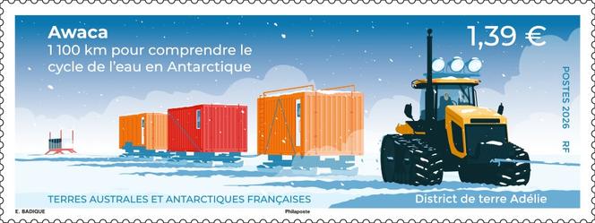 «&nbsp;Awaca. 1&nbsp;100&nbsp;km pour comprendre le cycle de l’eau en Antarctique&nbsp;», en Terre Adélie, à 1,39&nbsp;euro.