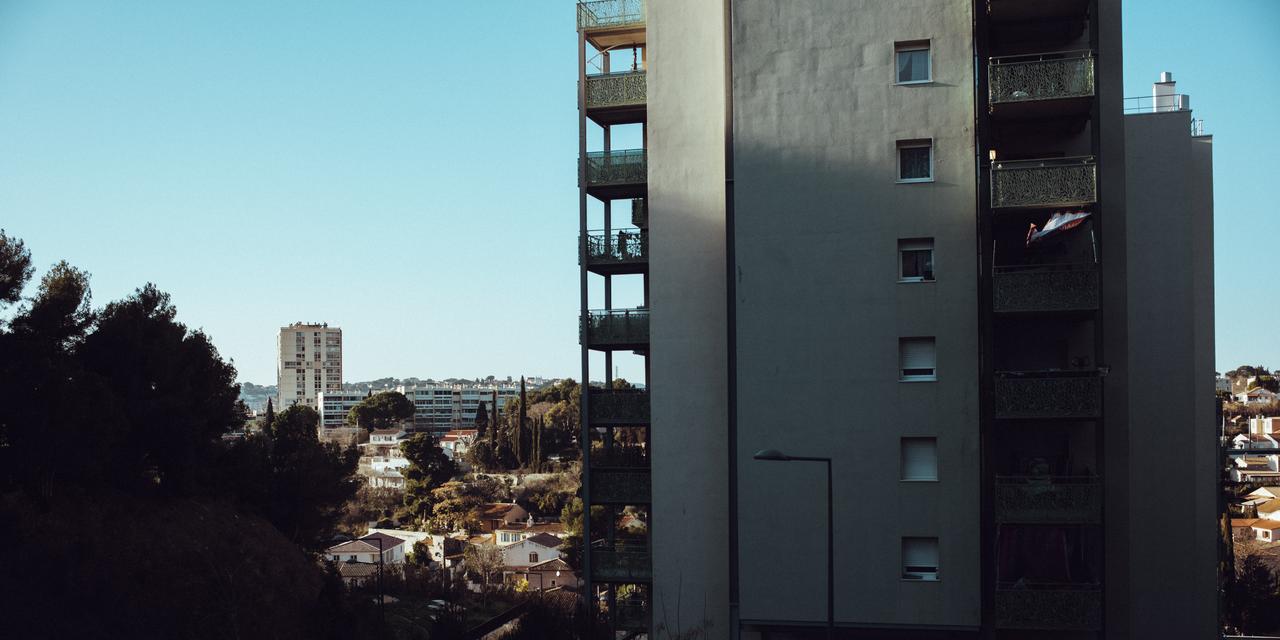 THEO GIACOMETTI POUR « LE MONDE » Marseille, le 06 janvier 2026. Deambulation dans les quartiers du nord de la ville. Vue depusi la Savine, dans le 15e.