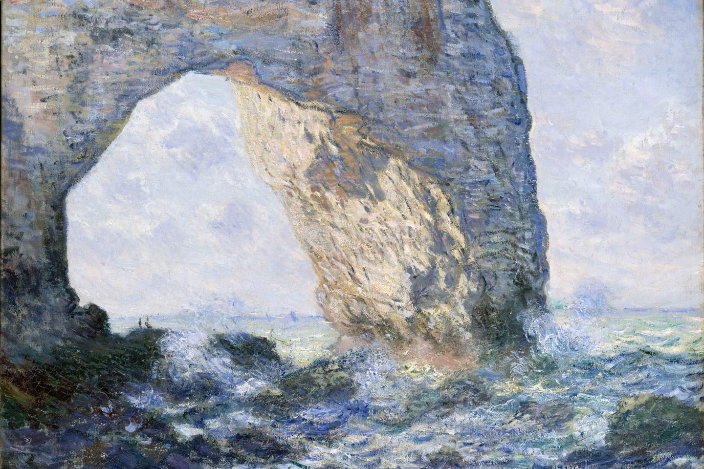 Etretat et ses falaises, un défi pour les peintres souligné dans une exposition à Lyon Etretat et ses falaises, un défi pour les peintres souligné dans une exposition à Lyon