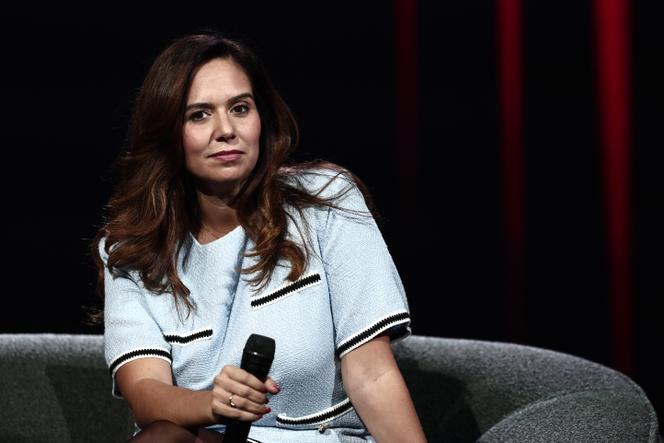 Sarah Knafo, in Paris, November 25, 2025. 