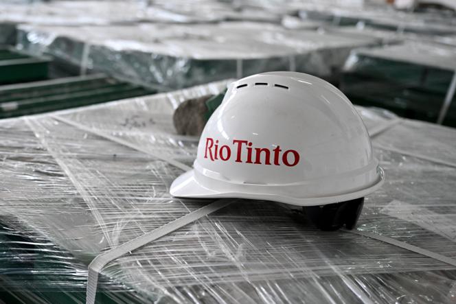 Sur le site de stockage de minerai de jadarite de Rio Tinto, à Loznica, en Serbie, le 5&nbsp;avril&nbsp;2024.