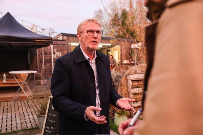 Frédéric Fauvet, socialist candidate for municipal elections in Amiens, November 6, 2025.