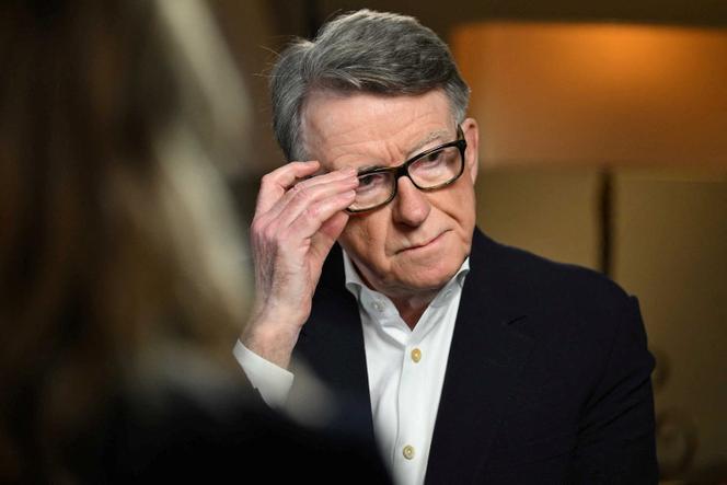 Peter Mandelson, ancien ambassadeur britannique aux Etats-Unis, lors de l’émission « Sunday with Laura Kuenssberg » de la BBC, à Londres, le 10 janvier 2026.