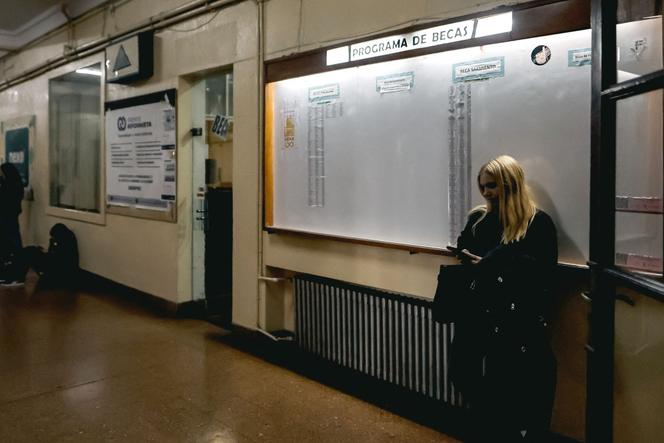 A l’Université de Buenos Aires, dans la capitale argentine, le 16&nbsp;mai 2024.