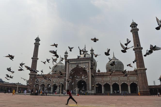 A la Jama Masjid, grande mosquée de Delhi, le 11&nbsp;septembre&nbsp;2019.