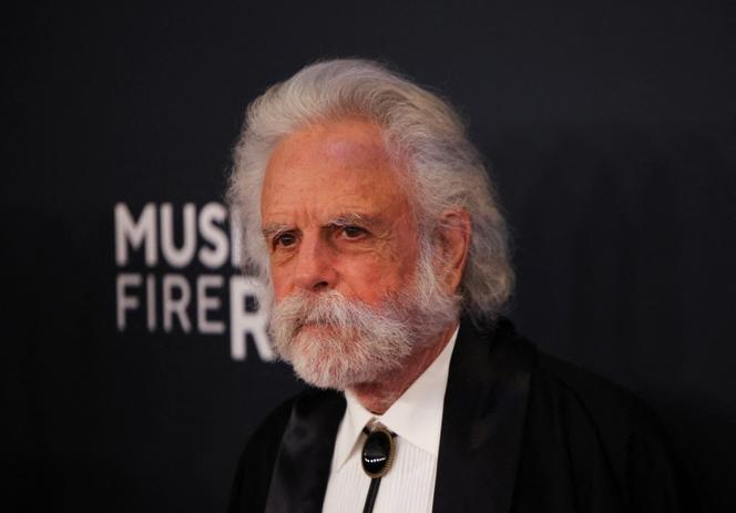 Bob Weir aux Grammy Awards, à Los Angeles, le 2 février 2025.