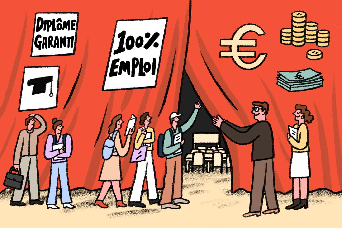 « Méfiez-vous des établissements scolaires qui donnent le sentiment de chercher des clients plutôt que des étudiants »