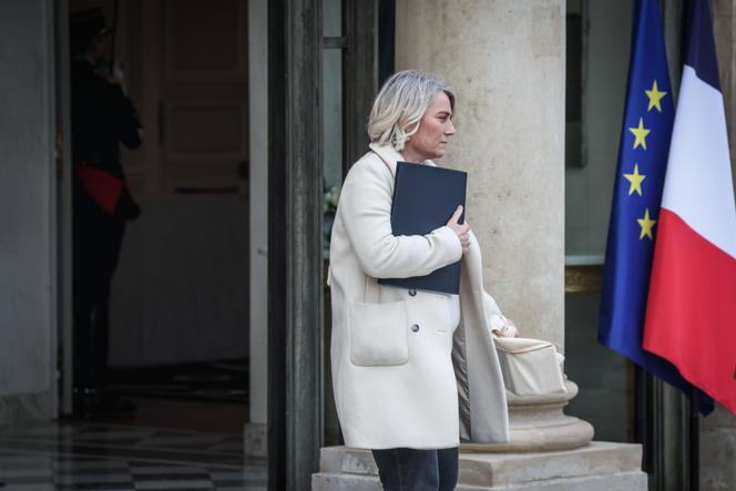 Stéphanie Rist, ministre de la santé, à l’Elysée, le 5 janvier 2026.