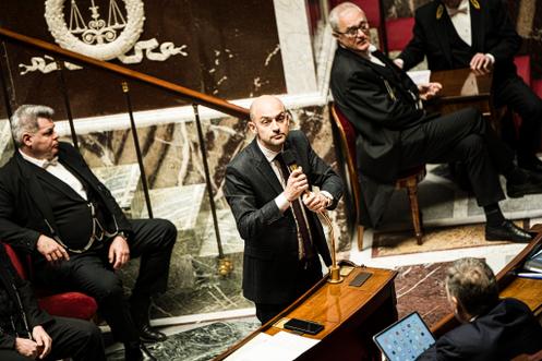 Le ministre des affaires étrangères, Jean-Noël Barrot, lors des questions aux gouvernements devant les députés, à l’Assemblée nationale, le 13 janvier 2026.