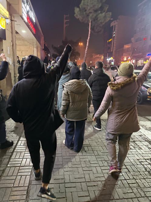 A Téhéran, le 8 janvier 2026.