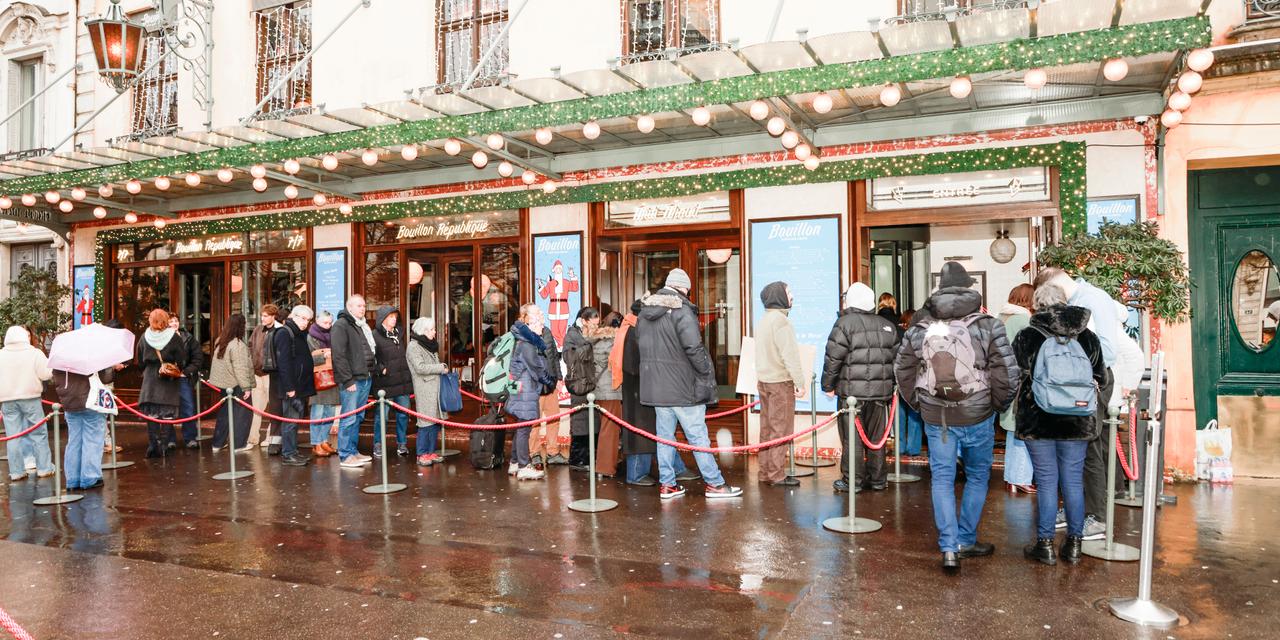 Le Bouillon République, Paris 3e, le 8 janvier 2026.