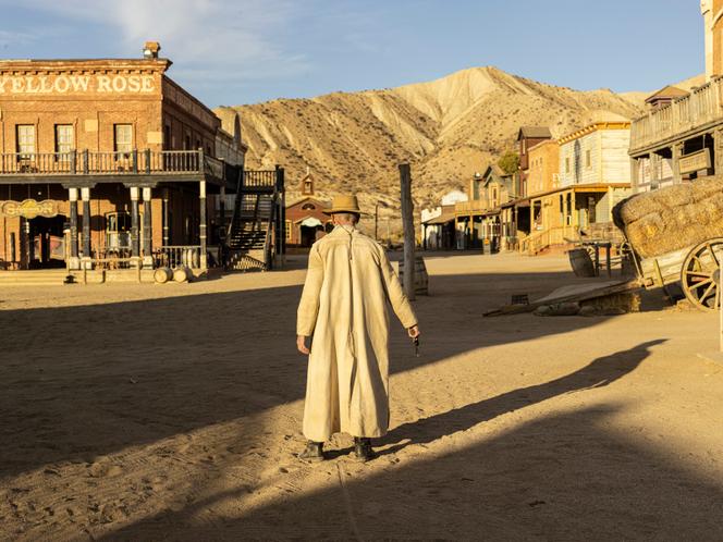 Décors de cinéma, à Tabernas (Espagne), en 2020.