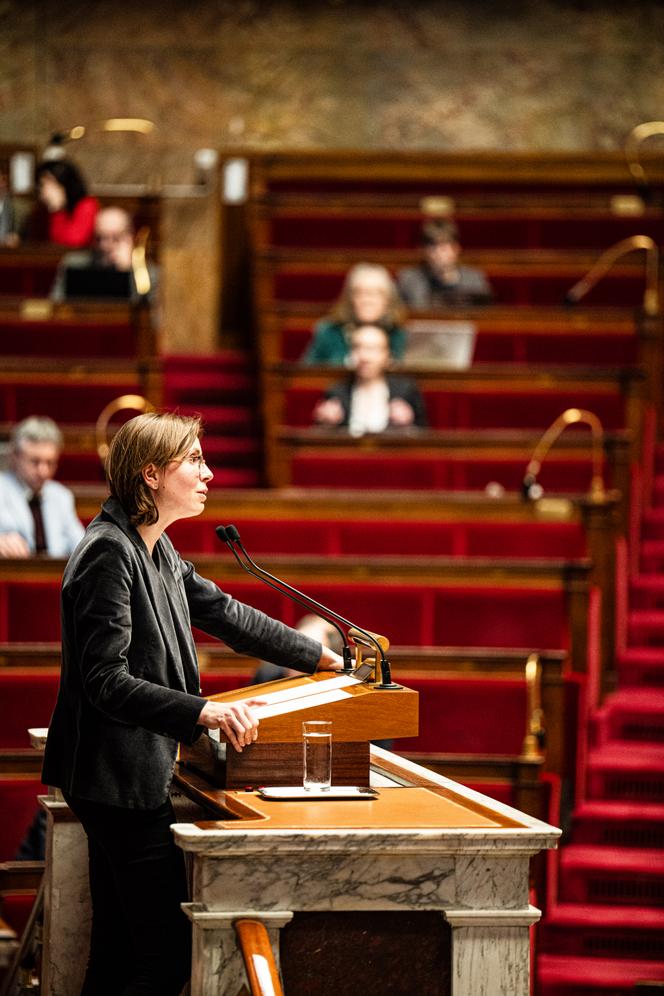 La ministre de l’action et des comptes publics, Amélie de Montchalin, à l’Assemblée nationale, à Paris, le 13 janvier 2026.