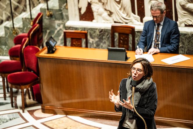 La future présidente de la Cour des comptes, Amélie de Montchalin, à l’Assemblée nationale, à Paris, le 13 janvier 2026.