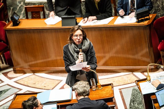 La ministre de l’action et des comptes publics, Amélie de Montchalin, à l’Assemblée nationale, à Paris, le 13 janvier 2026.