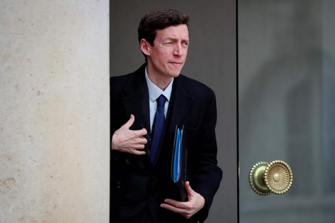 Le ministre de l’éducation nationale, Edouard Geffray, lors du conseil des ministres à l’Elysée, à Paris, le 14 janvier 2026.