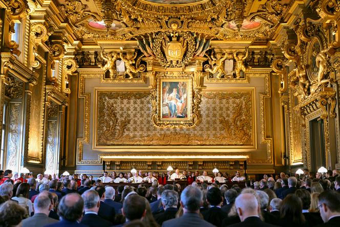 Lors de l’ouverture de la Cour de cassation, au palais de justice de Paris, le 9 janvier 2026.